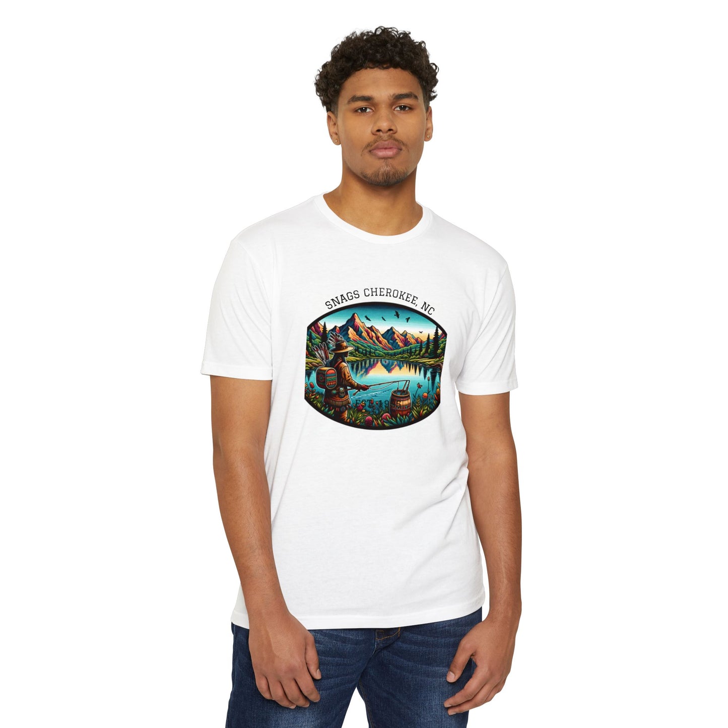 Copy of Unisex Mixed Blend CVC Jersey T-Shirt with 'Snags' Design - Casual Wear, Gift for Her/Him, Birthday, Holiday, Everyday Comfort