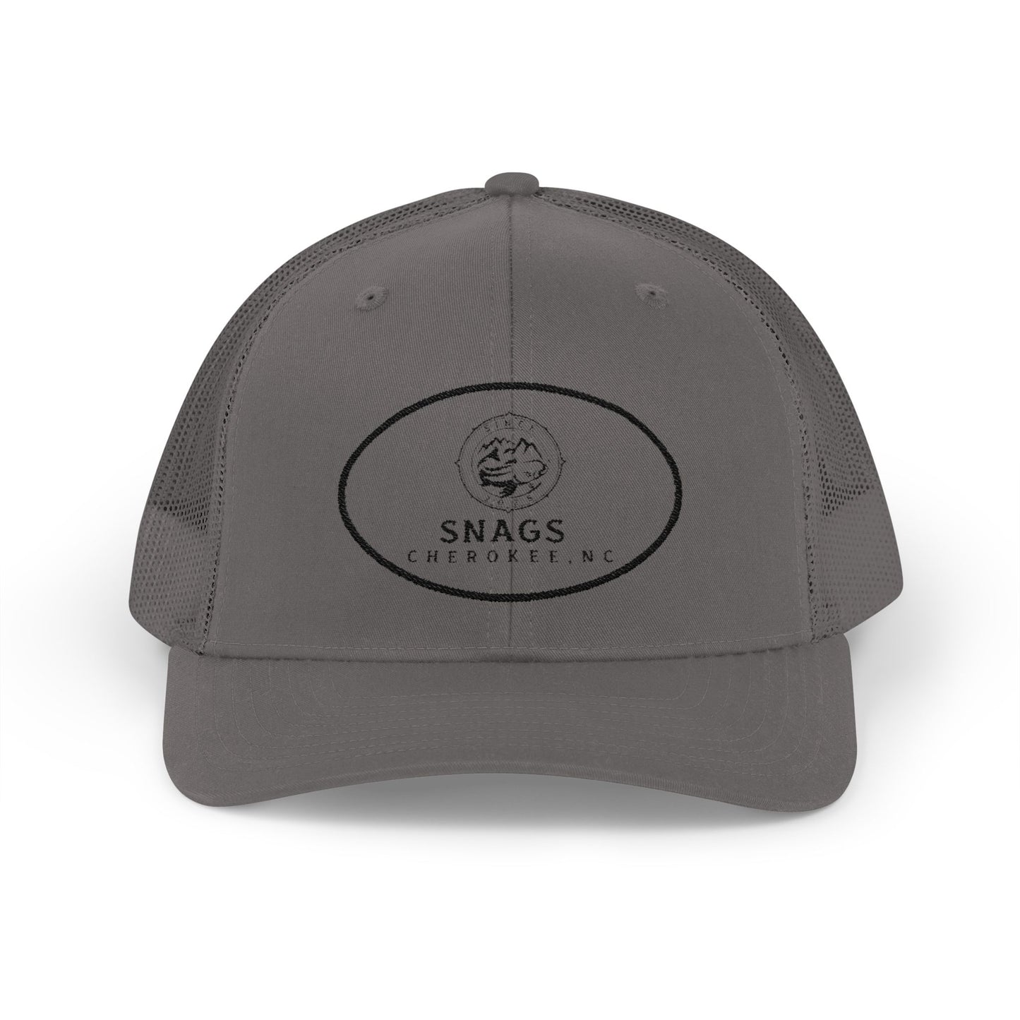 Snags Trucker Cap | Cool Snapback for Outdoor Adventures, Casual Wear, Gifts, Fishing Trips, Summer Days