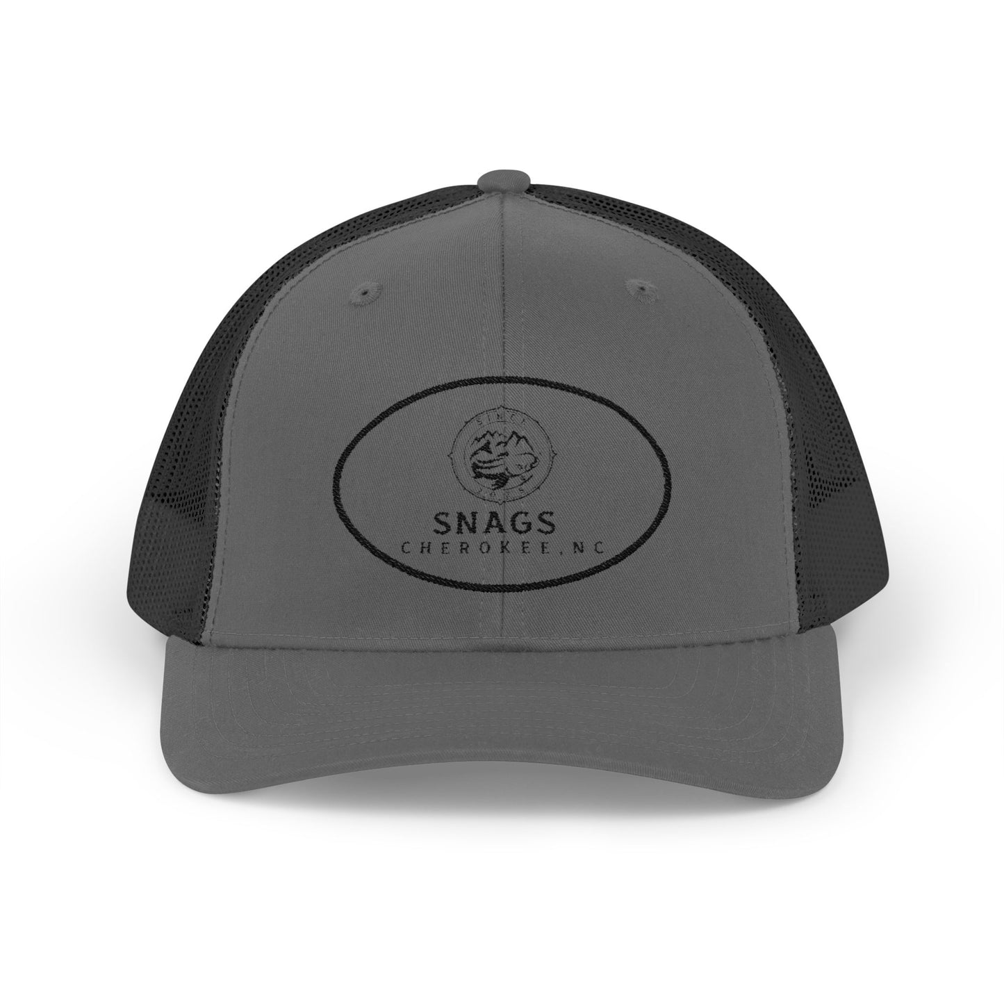 Snags Trucker Cap | Cool Snapback for Outdoor Adventures, Casual Wear, Gifts, Fishing Trips, Summer Days