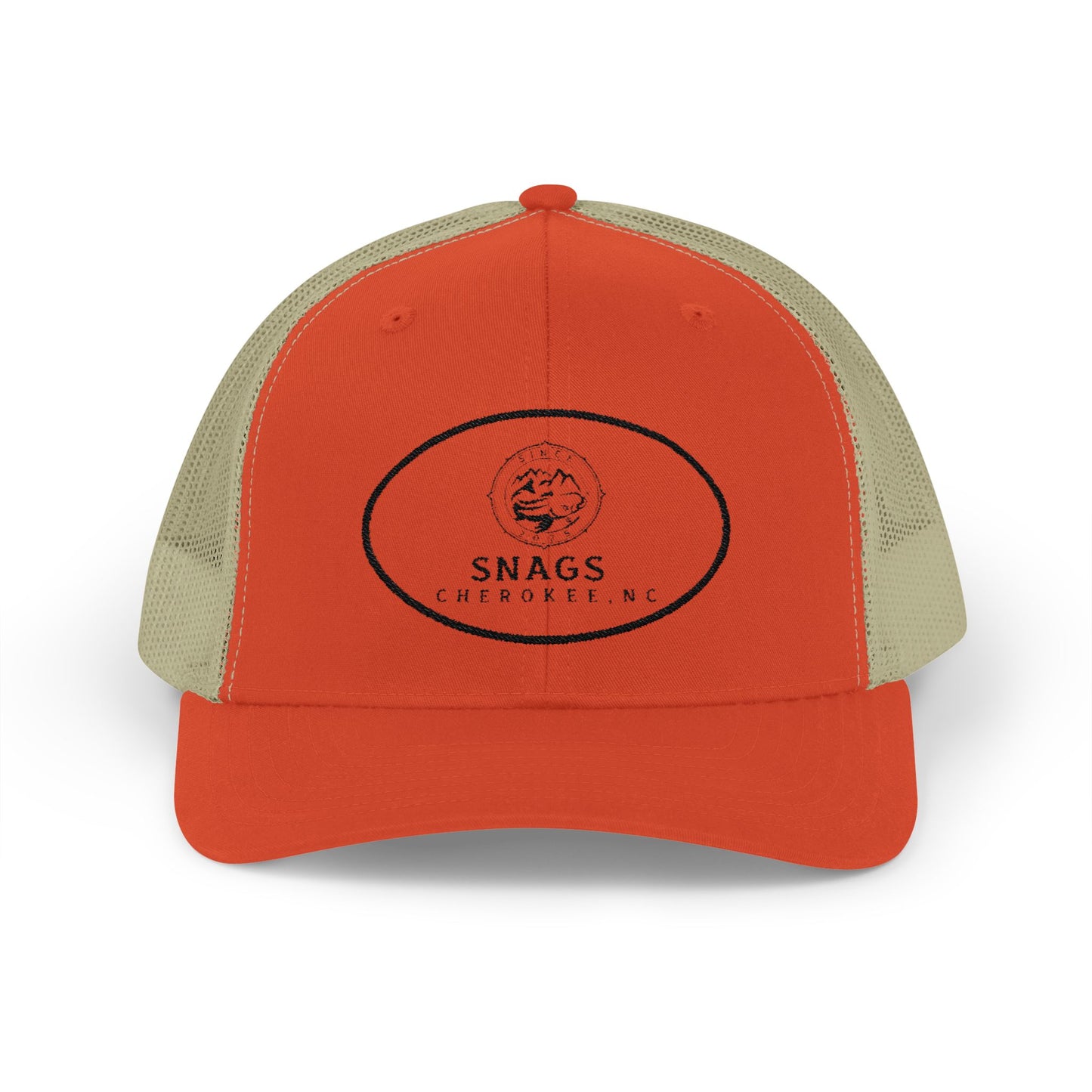 Snags Trucker Cap | Cool Snapback for Outdoor Adventures, Casual Wear, Gifts, Fishing Trips, Summer Days