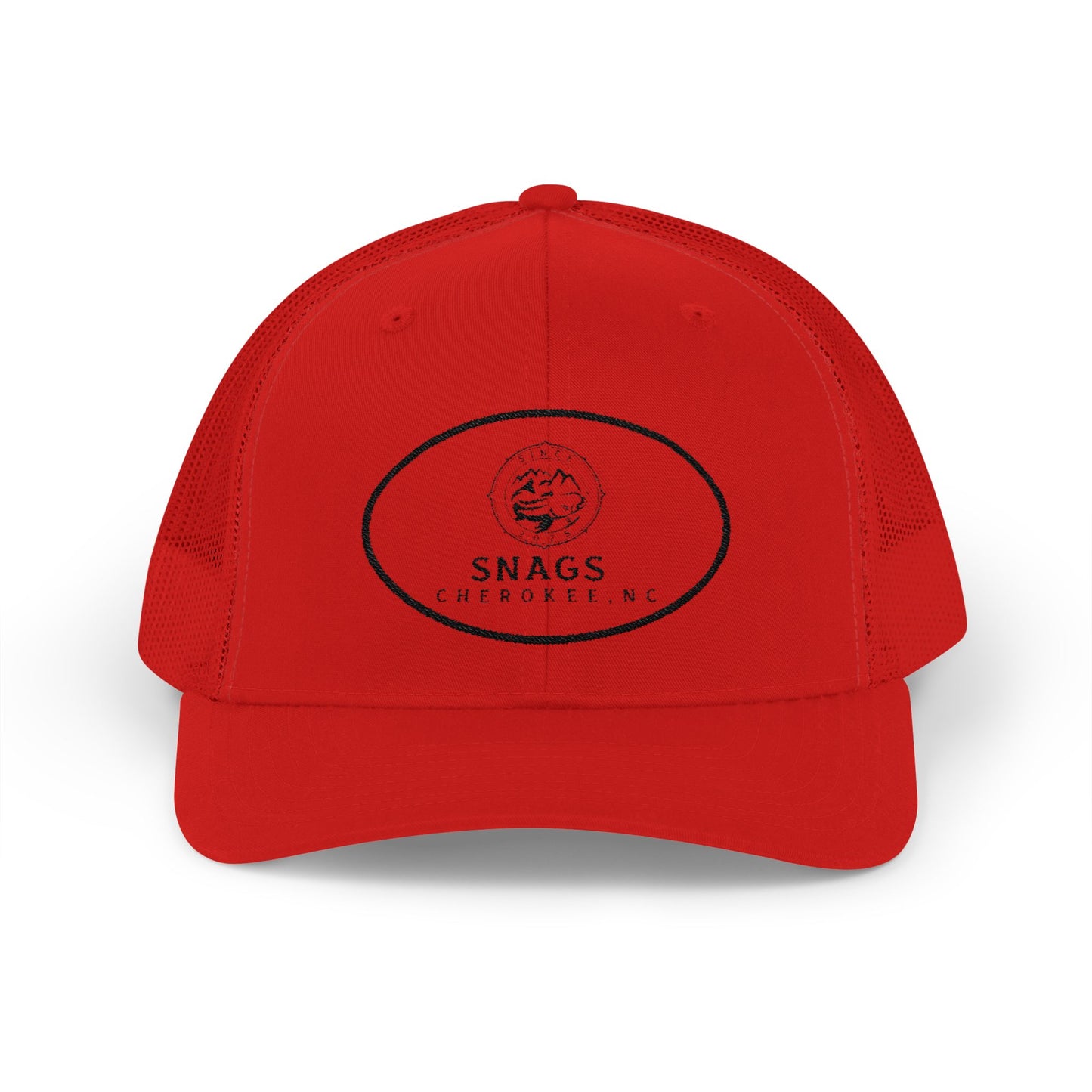 Snags Trucker Cap | Cool Snapback for Outdoor Adventures, Casual Wear, Gifts, Fishing Trips, Summer Days