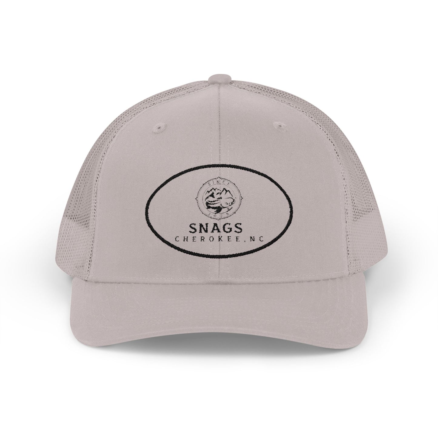 Snags Trucker Cap | Cool Snapback for Outdoor Adventures, Casual Wear, Gifts, Fishing Trips, Summer Days