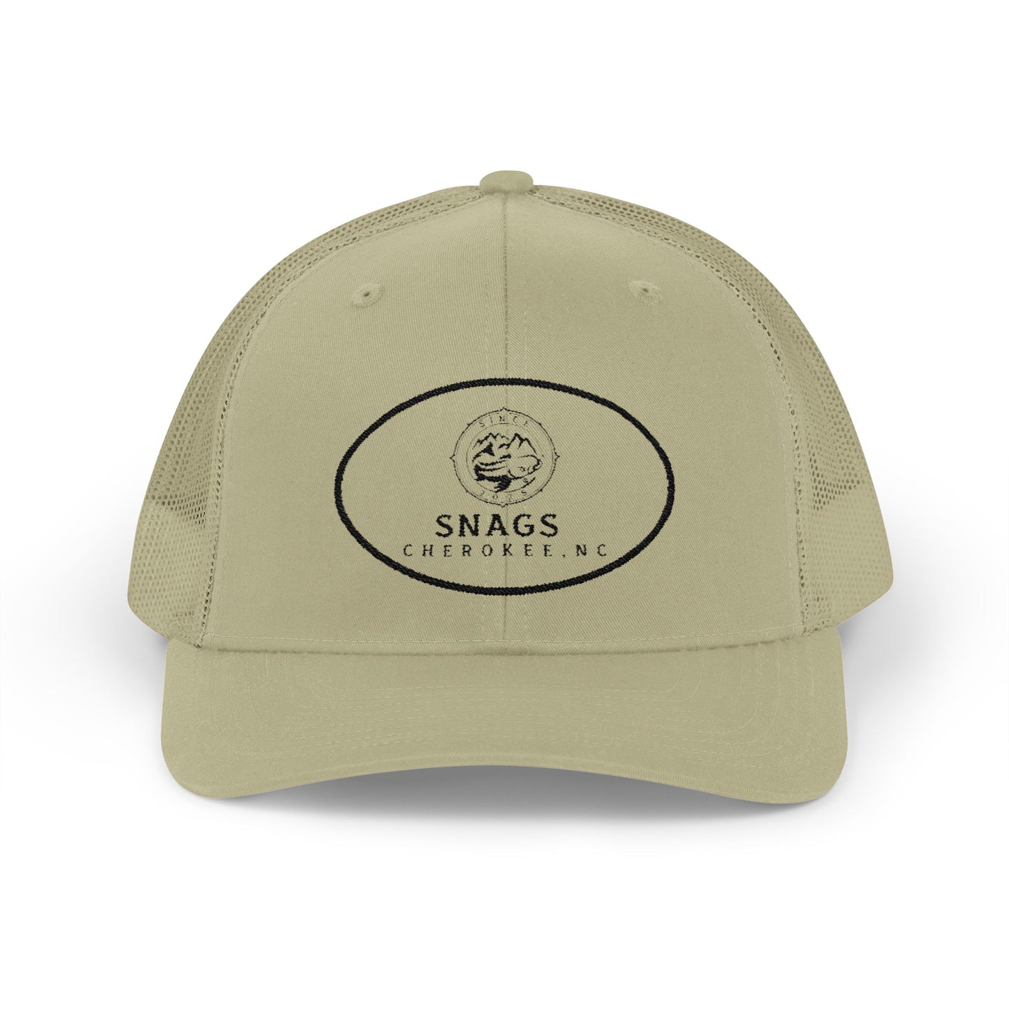 Snags Trucker Cap | Cool Snapback for Outdoor Adventures, Casual Wear, Gifts, Fishing Trips, Summer Days