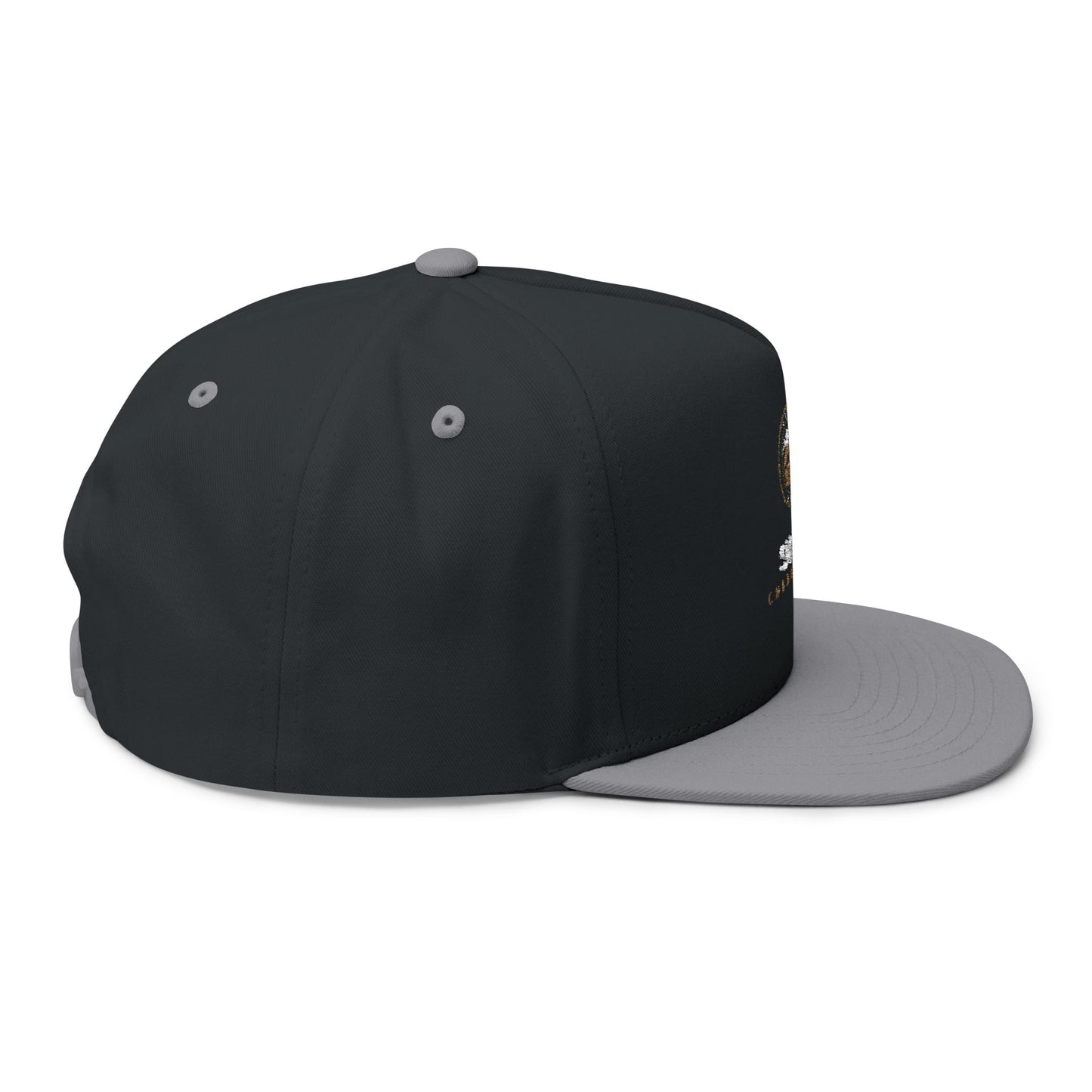 Stylish Flat Bill Cap with Embroidered Design | Custom Snapback Hat for Personal Style, Gifts, Outdoor Wear, Streetwear, Casual Fashion