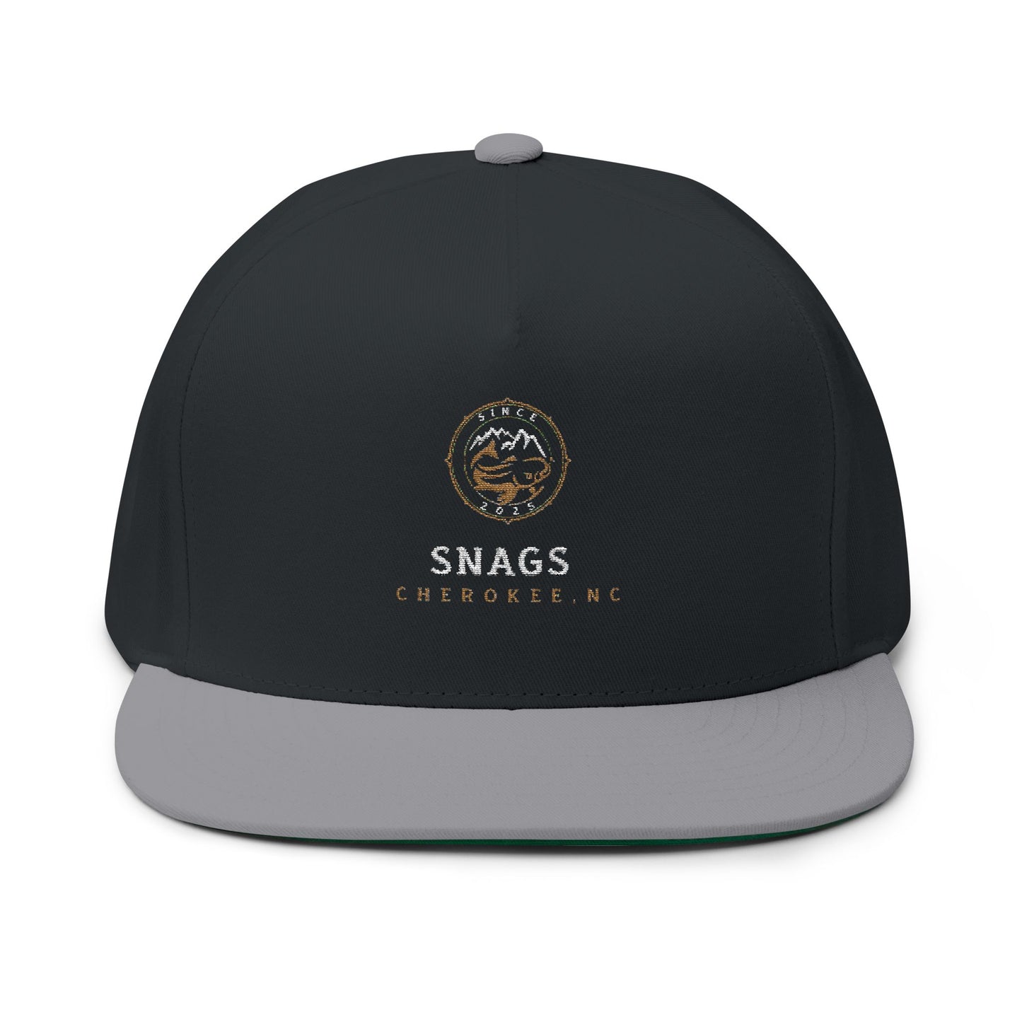 Stylish Flat Bill Cap with Embroidered Design | Custom Snapback Hat for Personal Style, Gifts, Outdoor Wear, Streetwear, Casual Fashion