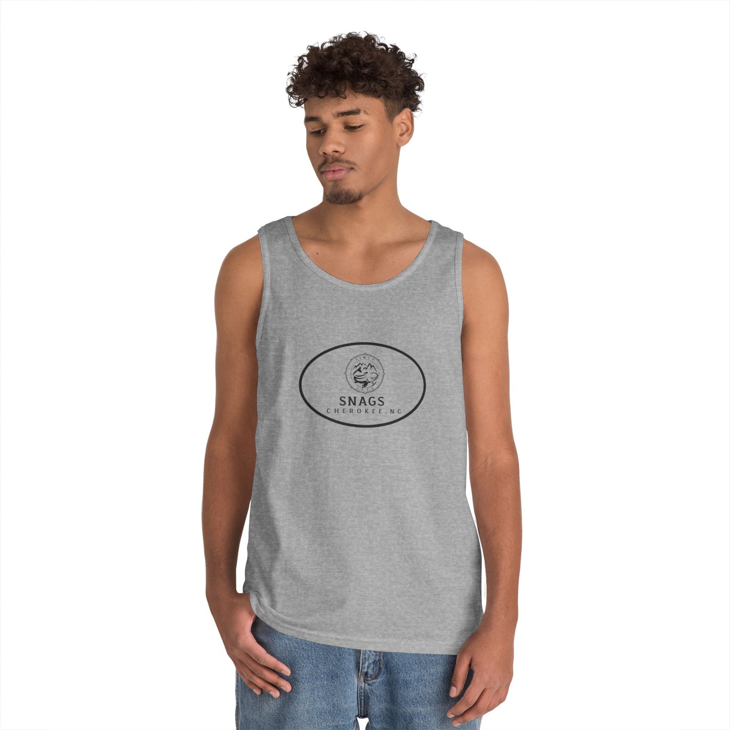 Unisex Heavy Cotton Tank Top with Snags Design, Comfortable Summer Wear, Perfect for Festivals, Everyday Casual Wear, Gift for [...]