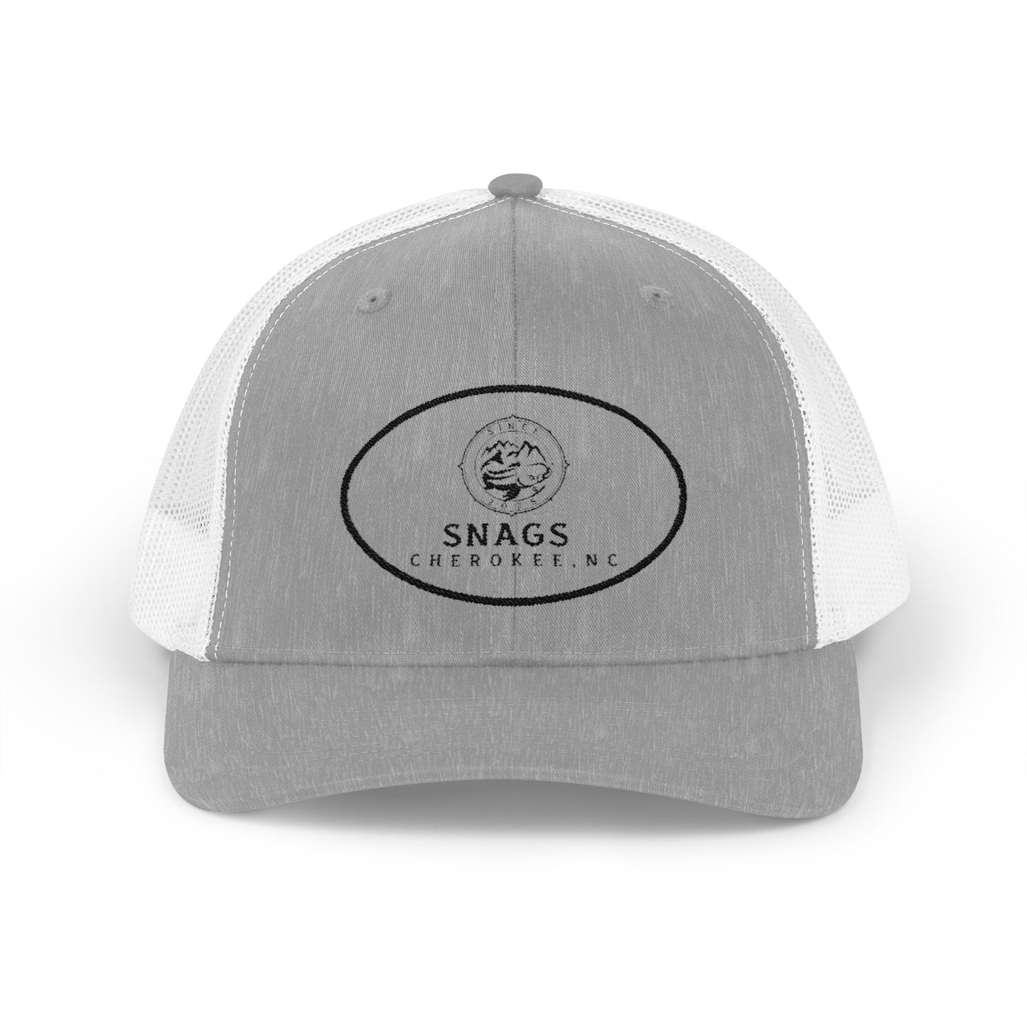 Snags Trucker Cap | Cool Snapback for Outdoor Adventures, Casual Wear, Gifts, Fishing Trips, Summer Days