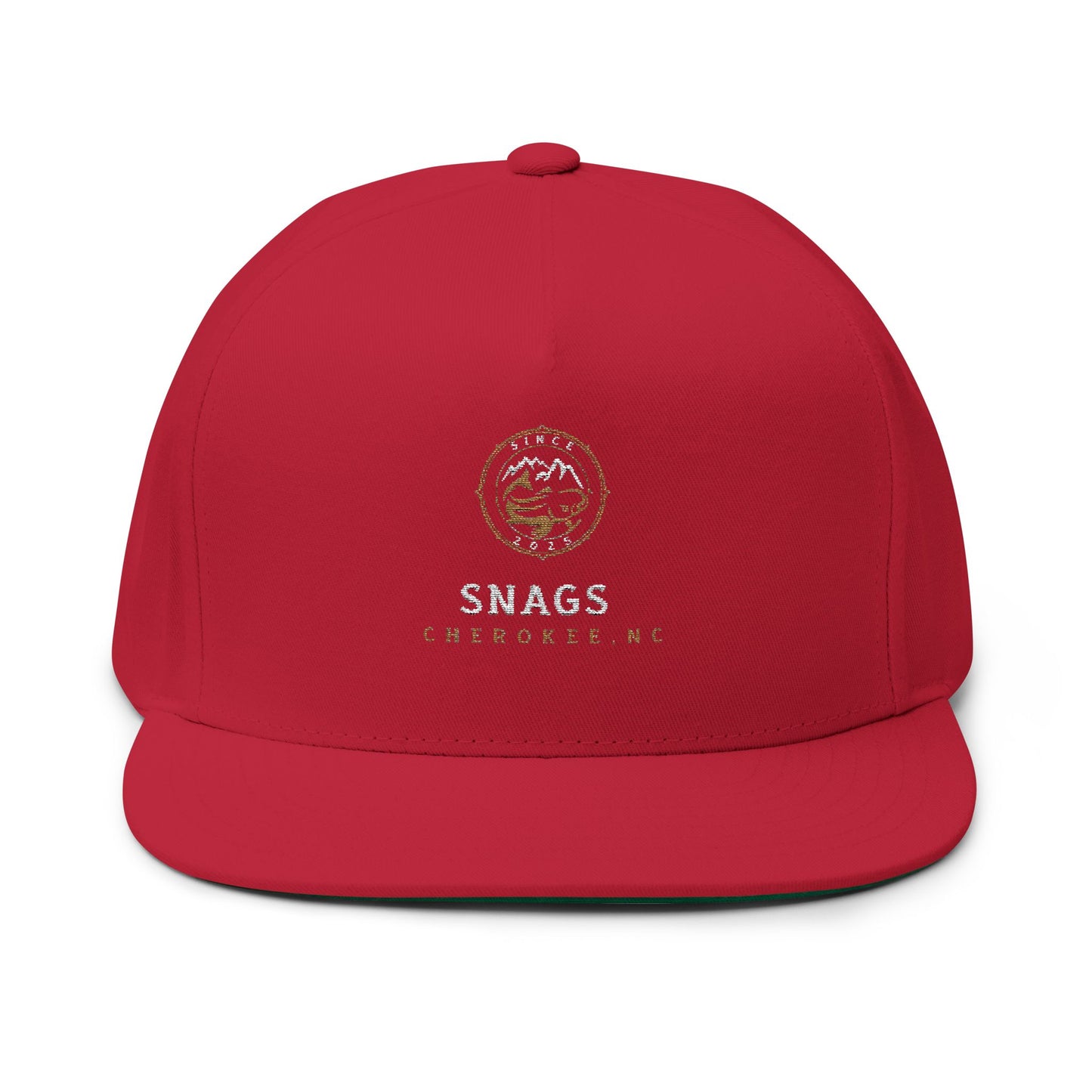 Stylish Flat Bill Cap with Embroidered Design | Custom Snapback Hat for Personal Style, Gifts, Outdoor Wear, Streetwear, Casual Fashion
