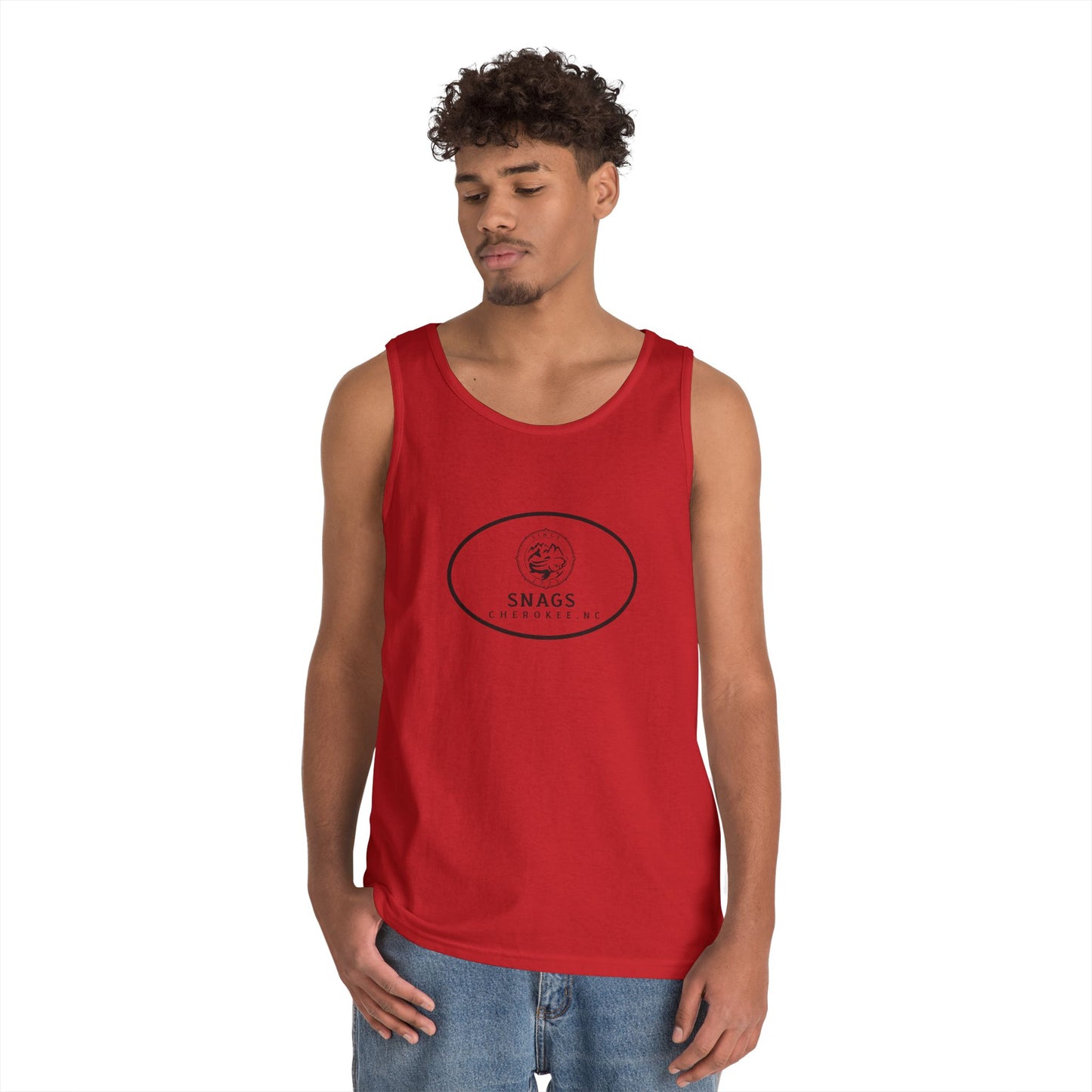 Unisex Heavy Cotton Tank Top with Snags Design, Comfortable Summer Wear, Perfect for Festivals, Everyday Casual Wear, Gift for [...]