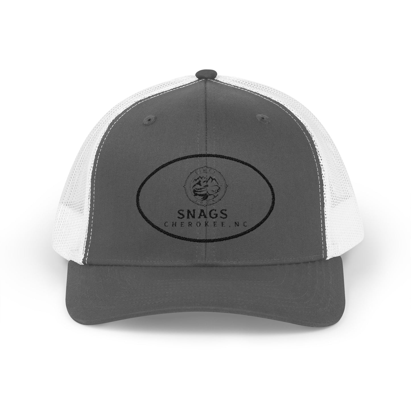 Snags Trucker Cap | Cool Snapback for Outdoor Adventures, Casual Wear, Gifts, Fishing Trips, Summer Days