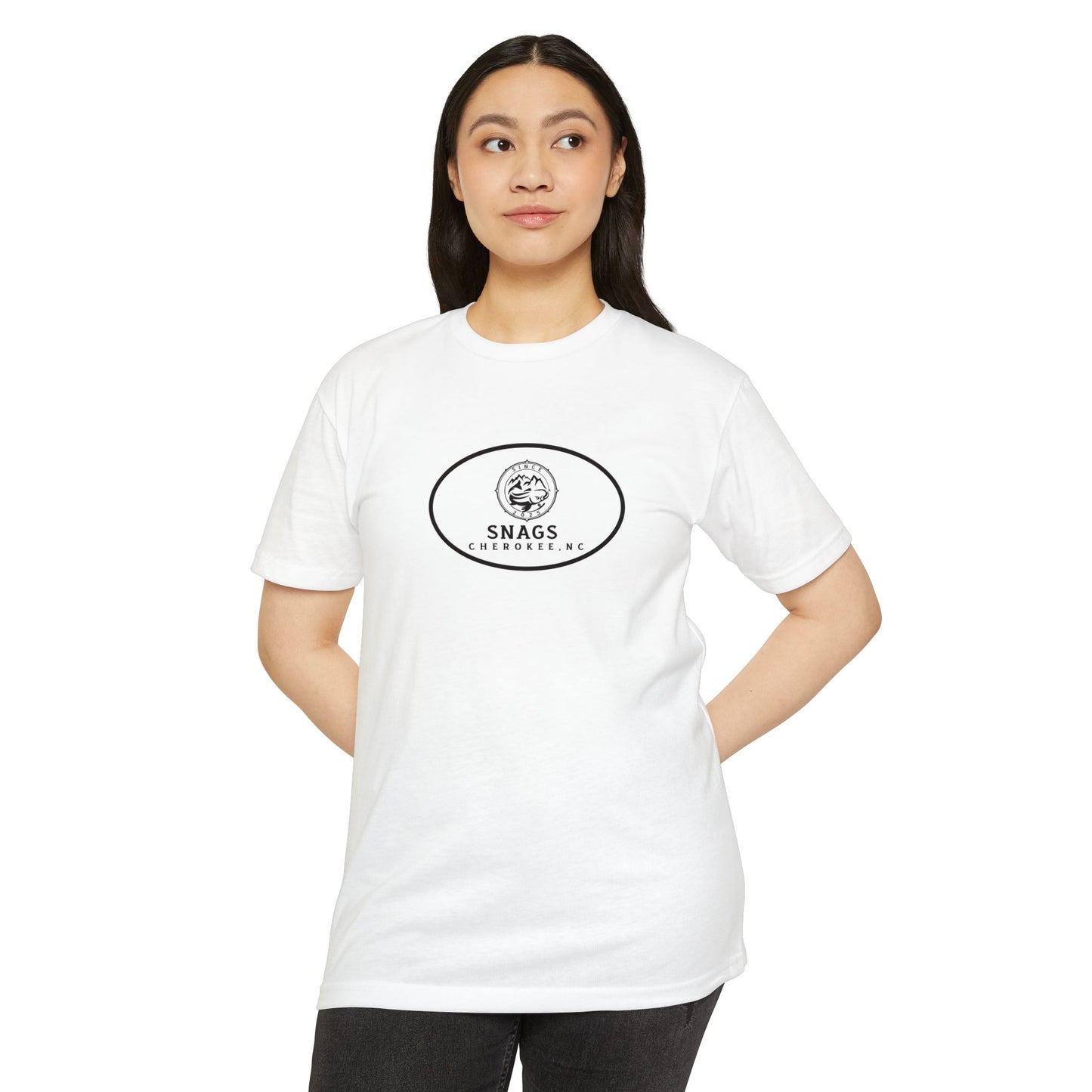 Unisex Mixed Blend CVC Jersey T-Shirt with 'Snags' Design - Casual Wear, Gift for Her/Him, Birthday, Holiday, Everyday Comfort